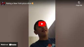 Rating a New Delicious York pizza slice🍕 part 1