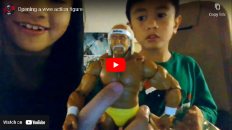 Opening a Mystery wwe action figure part1